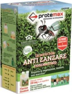 Insetticida antizanzare concentrato - 100 ml - Protemax Giardino e giardinaggio/Giardinaggio/Prodotti fitosanitari e pesticidi/Insetticidi/Insetticidi per ambienti/Vari insetti Eurocartuccia - Pavullo, Commerciovirtuoso.it