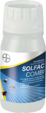 Insetticida solfac combi 250 ml zanzare mosche pulci bayer mosche inodore