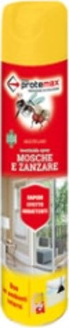 Insetticida spray mosche e zanzare - 500 ml - Protemax Giardino e giardinaggio/Giardinaggio/Prodotti fitosanitari e pesticidi/Insetticidi/Insetticidi per ambienti/Vari insetti Eurocartuccia - Pavullo, Commerciovirtuoso.it