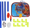 Insieme Sport Di Pallacanestro Calcio Pieghevole Portatile Bambini Pompa Regalo Sport e tempo libero/Sport/Basket/Accessori per tabelloni/Anelli da canestro Trade Shop italia - Napoli, Commerciovirtuoso.it