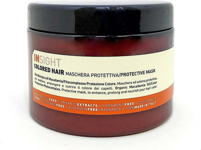 Insight-colored-hair-protective-mask-500-ml,-maschera-protettiva-antiossidante-per-capelli-colorati.