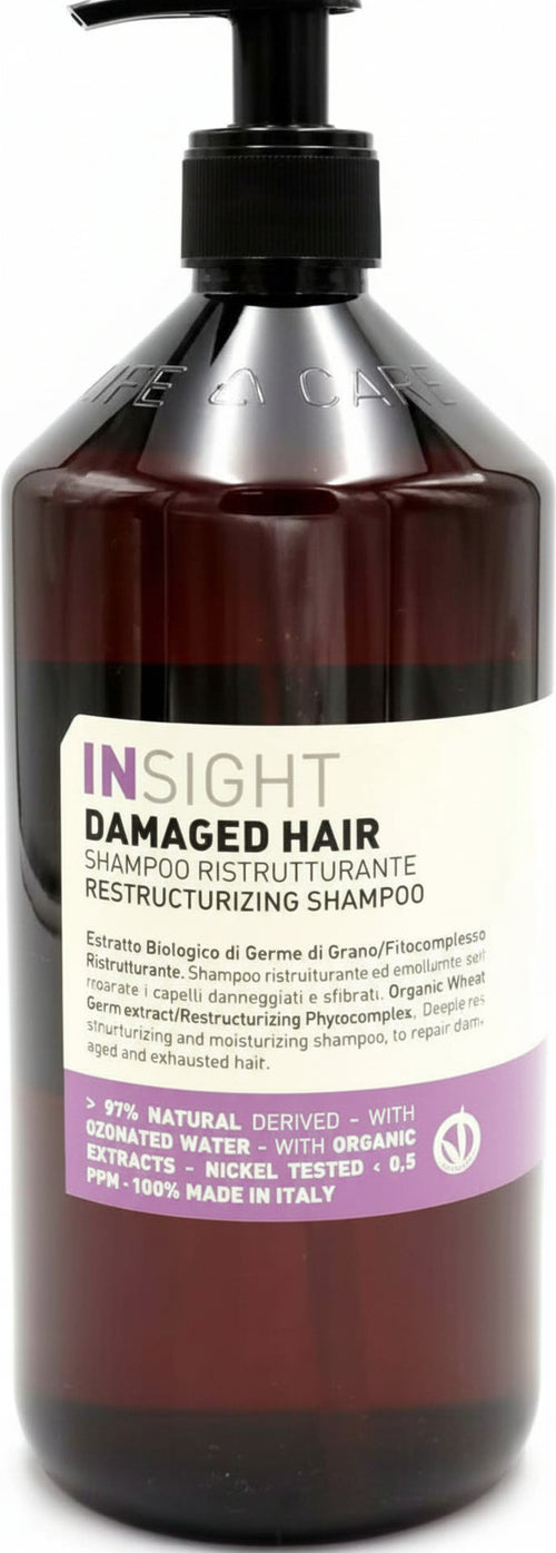 Insight Professional Shampoo Ristrutturante 900 Ml per Capelli Danneggiati, Intensifica La Brillantezza Bellezza/Cura dei capelli/Prodotti per la cura dei capelli/Shampoo Me.Dis. - Peschiera Borromeo, Commerciovirtuoso.it