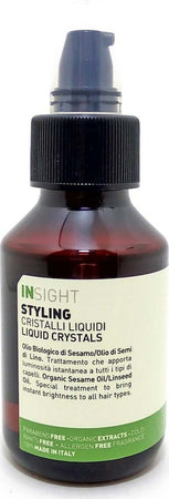 Insight-styling-liquid-cristals-100-ml,-per-mantenere-i-capelli-lucidi,-pettinabili-e-protetti-dall'umidità.