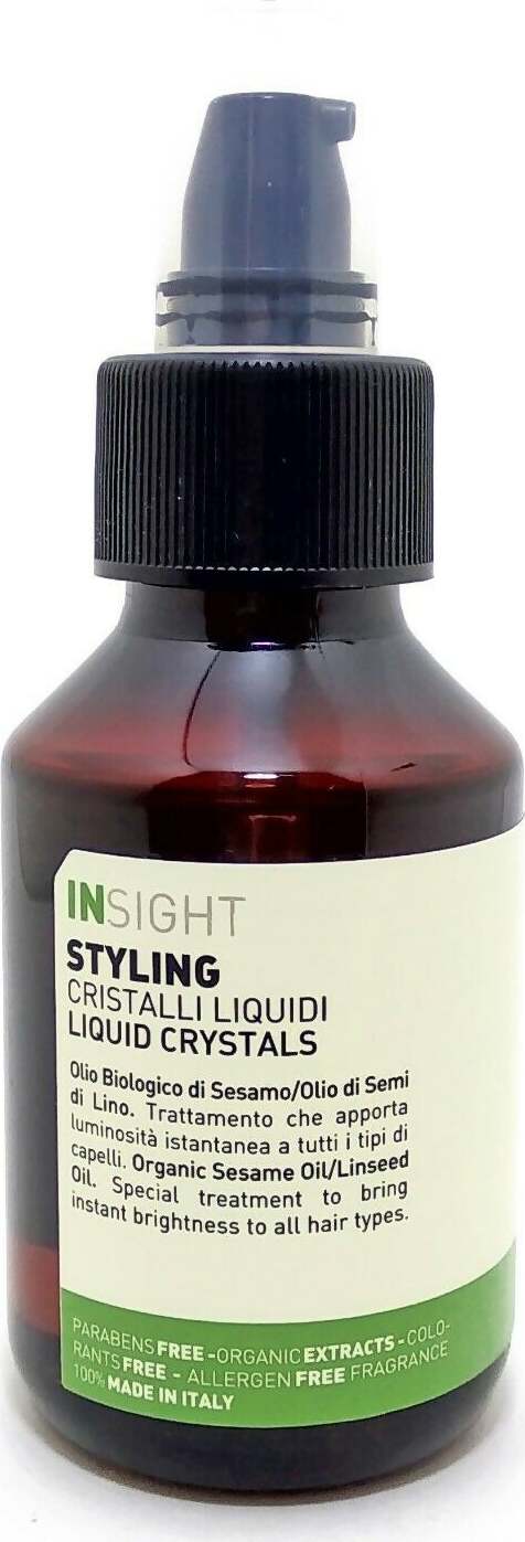 Insight-styling-liquid-cristals-100-ml,-per-mantenere-i-capelli-lucidi,-pettinabili-e-protetti-dall'umidità.