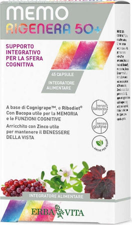 Integratore-alimentare-Memo-Rigenera-50+-45-capsule-Erba-Vita