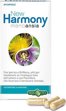 Integratore-alimentare-New-Harmony-MenoAnsia-60-capsule-Erba-Vita