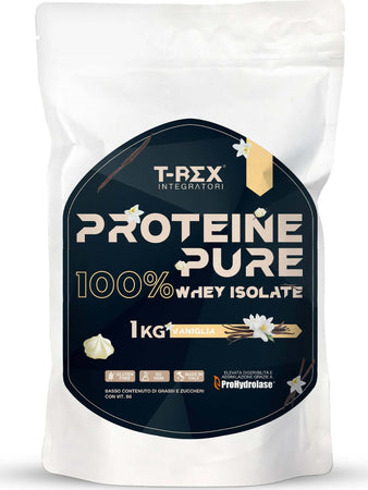 Integratore Di Proteine Del Siero Del Latte Isolate Ultrafiltrate In Polvere Whey Protein Isolate Raptor T-rex - Volac® Con Vitamina B6 - 1000 G Salute e cura della persona/Alimentazione e nutrizione/Integratori per lo sport/Integratori di proteine/Proteine del siero del latte MyLab Nutrition - Roma, Commerciovirtuoso.it