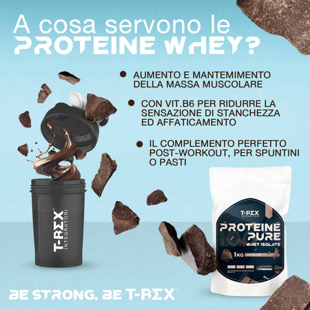 Integratore Di Proteine Del Siero Del Latte Isolate Ultrafiltrate In Polvere Whey Protein Isolate Raptor T-rex - Volac® Con Vitamina B6 - 1000 G Salute e cura della persona/Alimentazione e nutrizione/Integratori per lo sport/Integratori di proteine/Proteine del siero del latte MyLab Nutrition - Roma, Commerciovirtuoso.it
