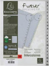 Intercalare alfabetico - PPL riciclato - A4 - A-Z - grigio - Exacompta Cancelleria e prodotti per ufficio/Archivio ufficio e accessori per scrivania/Archivio ufficio/Cartelle sospese e accessori/Indici per cartelle sospese Eurocartuccia - Pavullo, Commerciovirtuoso.it