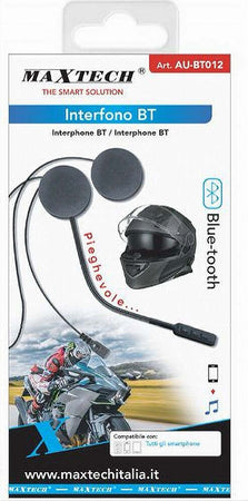 Interfono-Ricaricabile-Auricolare-Casco-Bluetooth-Moto-Scooter-Cuffie-Au-bt012