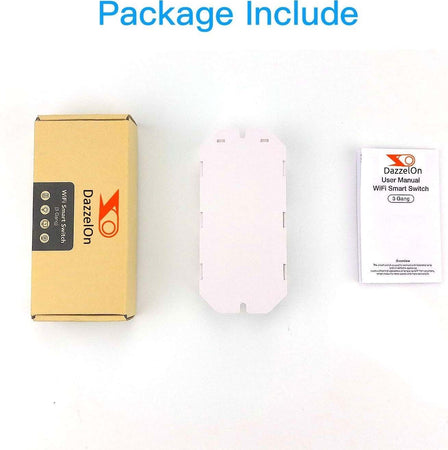 Interruttore 3ch Rf 433 Mhz Wifi Smart Switch 3 Modalit? Di Lavoro Gang Domotica Fai da te/Materiale elettrico/Interruttori e dimmer/Interruttori dimmer Trade Shop italia - Napoli, Commerciovirtuoso.it