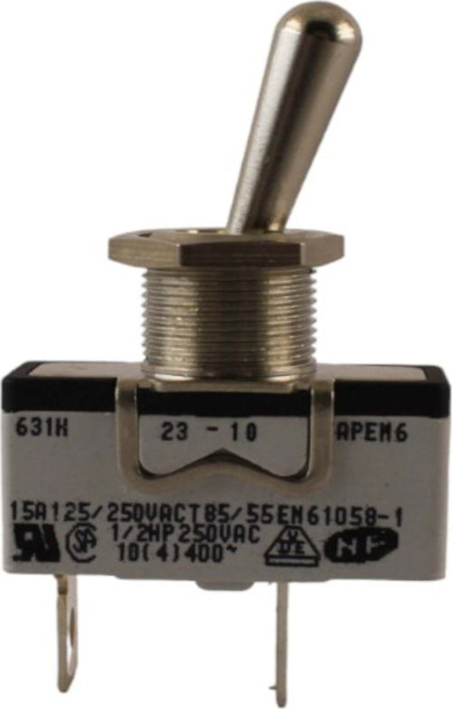 Interruttore-a-levetta-On-Off-SPST-montaggio-a-pannello-15A-250V-Apem