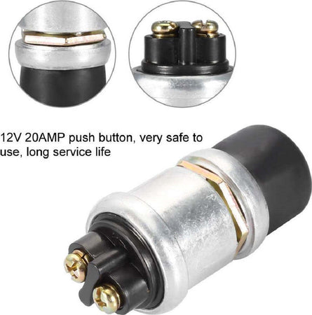 Interruttore Avviamento Motore Clacson Pulsante Spst 50a 12v Per Auto Barca Moto Auto e Moto/Parti per auto/Interruttori e relè/Interruttori/Interruttori a pulsante Trade Shop italia - Napoli, Commerciovirtuoso.it