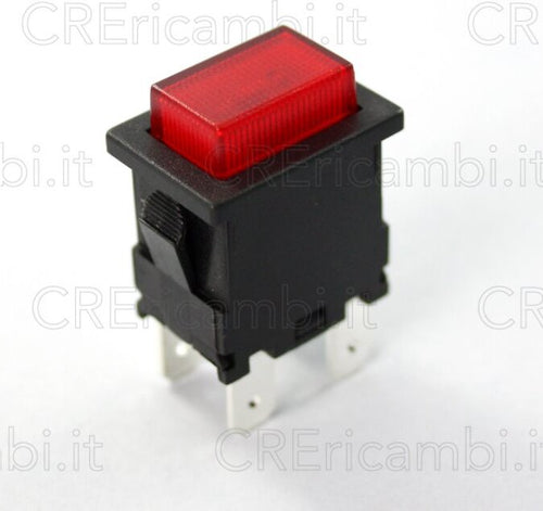 Interruttore-Bipolare-Luminoso-Push-Rosso,-16A,-19x13mm,-4-Faston-da-4.8mm