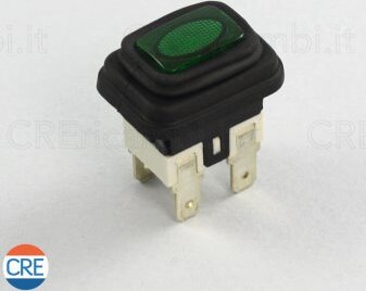 Interruttore-Bipolare-Spia-Verde-Accensione-On/Off-per-Frog-DiDiEsse