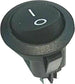 INTERRUTTORE BIPOLARE TONDO NERO DA INCASSO DIAMETRO FORO 20 mm. 4 FASTON Fai da te/Materiale elettrico/Interruttori e dimmer/Interruttori da cavo Rossi Ricambi - Venetico Marina, Commerciovirtuoso.it