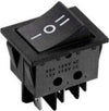 INTERRUTTORE COMMUTATORE NERO DA INCASSO 10A BIPOLARE 6 FASTON CAVA 22X30 mm Fai da te/Materiale elettrico/Interruttori e dimmer/Interruttori da cavo Rossi Ricambi - Venetico Marina, Commerciovirtuoso.it