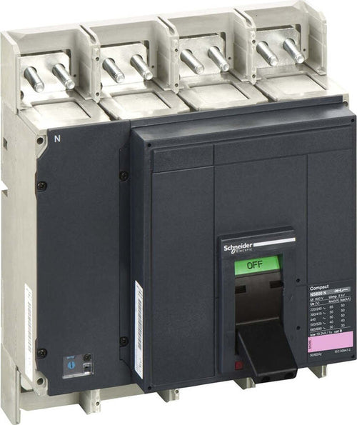 Interruttore-Compact-NS630bN-630-A-4-poli-fisso-S/sganciatore-Schneider