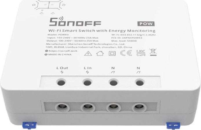 Interruttore Contatore Wifi Smart Con Monitoraggio Energetico Alexa Sonoff Powr3 Casa, arredamento e bricolage > Sicurezza e Antifurti Trade Shop italia - Napoli, Commerciovirtuoso.it