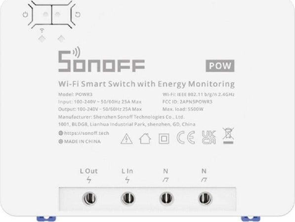 Interruttore Contatore Wifi Smart Con Monitoraggio Energetico Alexa Sonoff Powr3 Casa, arredamento e bricolage > Sicurezza e Antifurti Trade Shop italia - Napoli, Commerciovirtuoso.it