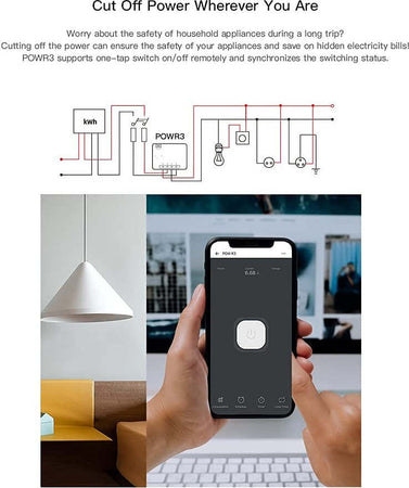 Interruttore Contatore Wifi Smart Con Monitoraggio Energetico Alexa Sonoff Powr3 Casa, arredamento e bricolage > Sicurezza e Antifurti Trade Shop italia - Napoli, Commerciovirtuoso.it