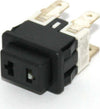 Interruttore-di-colore-nero-12A-250V-2P-Videl
