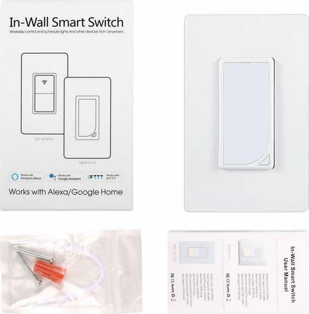 Interruttore Luce Notturna WIFI dimmer RGB integrata 10A Alexa Google Home IFTTT Fai da te/Materiale elettrico/Prese elettriche ed accessori/Spine intelligenti e telecomandate Zencoccostore - Formia, Commerciovirtuoso.it