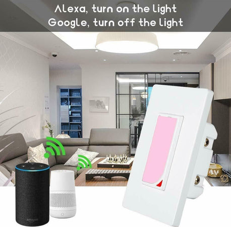 Interruttore Luce Notturna WIFI dimmer RGB integrata 10A Alexa Google Home IFTTT Fai da te/Materiale elettrico/Prese elettriche ed accessori/Spine intelligenti e telecomandate Zencoccostore - Formia, Commerciovirtuoso.it