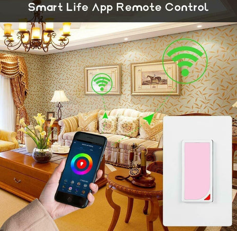 Interruttore Luce Notturna WIFI dimmer RGB integrata 10A Alexa Google Home IFTTT Fai da te/Materiale elettrico/Prese elettriche ed accessori/Spine intelligenti e telecomandate Zencoccostore - Formia, Commerciovirtuoso.it