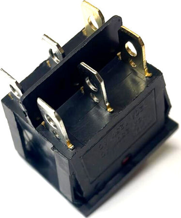 INTERRUTTORE LUMINOSO DOPPIO TASTO DA INCASSO UNIPOLARE 16A 22X30 mm RADIATORI - F029 Fai da te/Materiale elettrico/Interruttori e dimmer/Interruttori da cavo Rossi Ricambi - Venetico Marina, Commerciovirtuoso.it