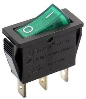 Interruttore Luminoso Verde 16a. Ferro da Stiro Stirolux F028V