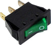 INTERRUTTORE LUMINOSO VERDE DA INCASSO UNIPOLARE 15 A - 3 FASTON - CAVA 11X 30 Fai da te/Materiale elettrico/Interruttori e dimmer/Interruttori da cavo Rossi Ricambi - Venetico Marina, Commerciovirtuoso.it