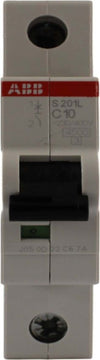 Interruttore-magnetotermico-1-polo-1-modulo-10A-curva-C-ABB