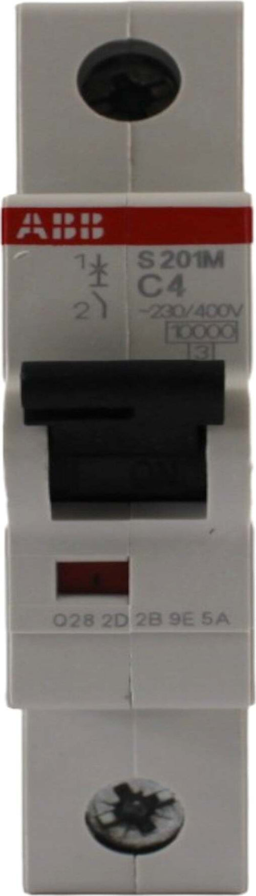 Interruttore-magnetotermico-1-polo-1-modulo-4A-10KA-curva-C-ABB