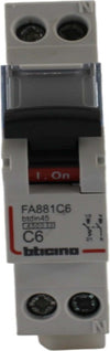 Interruttore-magnetotermico-1P+N-6A-4,5KA-1mod-Bticino