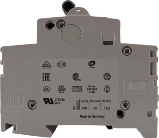 Interruttore-magnetotermico-3-poli-3-moduli-6A-curva-D-serie-UL-ABB