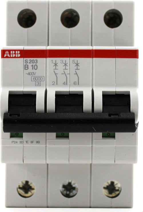 Interruttore-magnetotermico-3P-3-moduli-10A-Abb