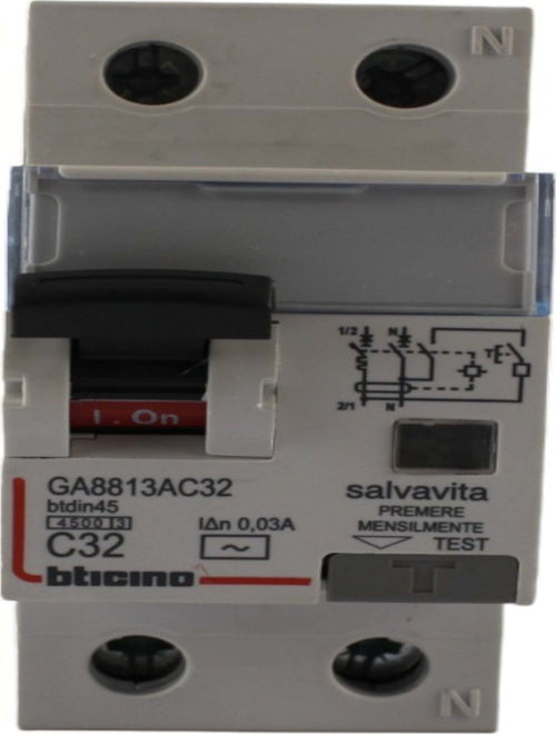 Interruttore-magnetotermico-differenziale-1P+N-0,03-32A-Bticino