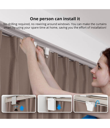 Interruttore Motore Per Tende Zigbee Automazione Domotica Smart Sonoff Zbcurtain