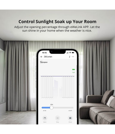 Interruttore Motore Per Tende Zigbee Automazione Domotica Smart Sonoff Zbcurtain