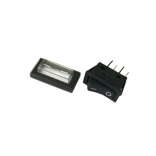 Interruttore di ricambio originale con cappuccio per abbacchiatori Zanon Falcon 12V