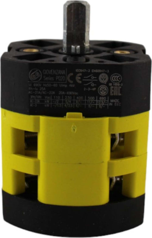 Interruttore-P020-600V/20A-3P-Giovenzana