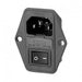 Interruttore Presa con Portafusibile Stufe a Pellet F605