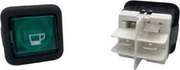 INTERRUTTORE SAECO VIA VENETO LUMINOSO VERDE BIPOLARE - 1 PEZZO - F135 Casa e cucina/Elettrodomestici per la cucina/Macchine da caffè/Parti di ricambio per macchine da caffè/Componenti interne ed esterne per macchine da caffè Rossi Ricambi - Venetico Marina, Commerciovirtuoso.it