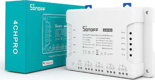 Interruttore Smart Wifi 4gang 4ch Casa Intelligente Alexa Google Sonoff 4chpror3 Casa, arredamento e bricolage > Sicurezza e Antifurti Trade Shop italia - Napoli, Commerciovirtuoso.it