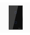Interruttore Sonoff Smart 2 Canale Controller Wireless Placca Touch Domotica T3us2c