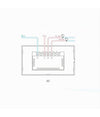 Interruttore Sonoff Smart 2 Canale Controller Wireless Placca Touch Domotica T3us2c