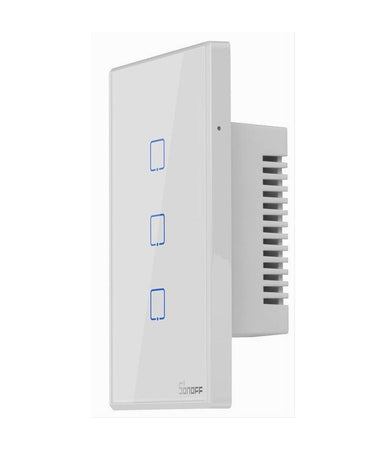 Interruttore Sonoff Smart 3 Canale Controller Wifi Placca Touch Domotica T2us3c