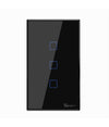 Interruttore Sonoff Smart 3 Canale Controller Wireless Placca Touch Domotica T3us3c