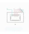 Interruttore Sonoff Smart 3 Canale Controller Wireless Placca Touch Domotica T3us3c